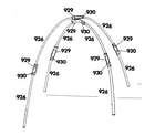 Sears 308780420 frame assembly diagram