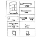Sears 30879303 unit parts diagram