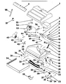 Nozzle and motor assembly