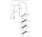 Sears 167428900 ladder assembly diagram