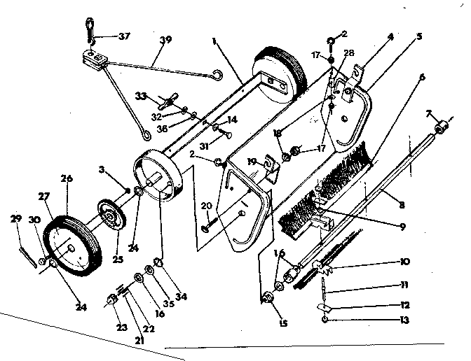 SWEEPER HEAD ASSEMBLY