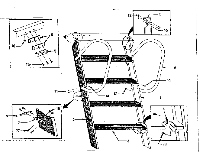 Outside ladder