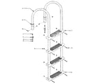 Sears 167429580 inside ladder diagram