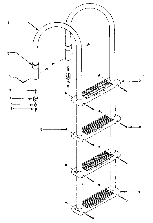 Inside ladder
