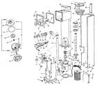 Sears 16743001 replacement parts diagram