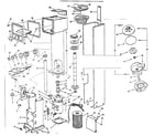 Sears 167430012 replacement parts diagram
