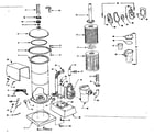 Sears 167430583 replacement parts diagram