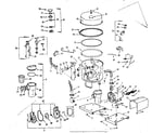 Sears 16743120 replacement parts diagram