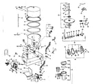 Sears 16743332 replacement parts diagram