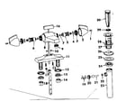 Sears 33020490 replacement parts diagram