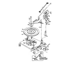 LXI 25794241300 record changer top view diagram