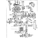 Briggs & Stratton 302430 TO 302499 (0110 - 0157) replacement parts diagram