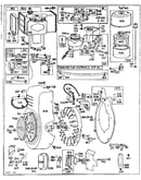Fuel tank, carburetor, and blower housing assembly