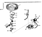 Tecumseh TYPE 650-18 magneto diagram