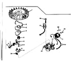 Tecumseh TYPE 670-72B magneto diagram