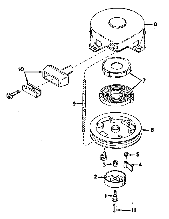 REWIND STARTER NO. 590420