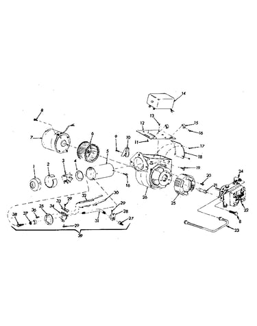 Oil burner assembly
