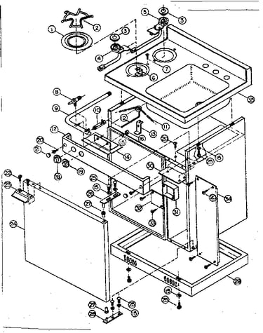 Cabinet and gas unit