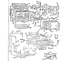 Kenmore 1037846700 upper body section diagram
