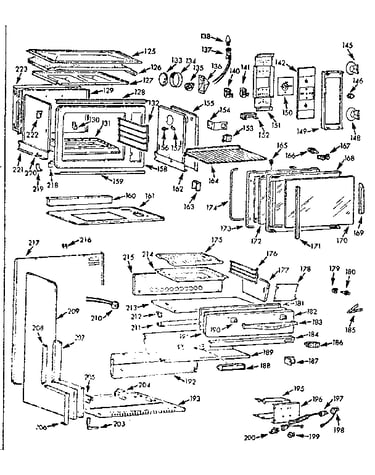 Upper body section