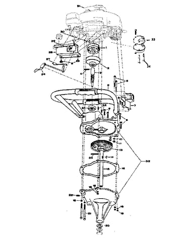 Gearcase assembly