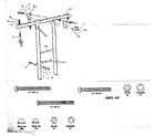 Sears 51272267-82 swing support assembly diagram