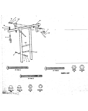 Swing support assembly