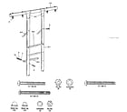 Sears 51272267-82 climber leg assembly diagram