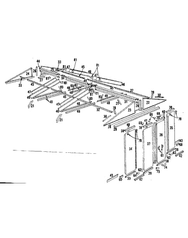 Floor frame and wall assembly