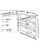 Roll-up door + fastener system