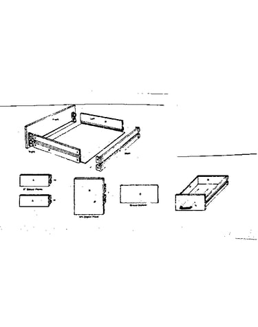 Drawer assembly parts