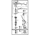 Sears 738492230 functional replacement parts diagram