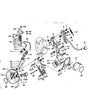 Bracket & roller engage lever