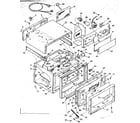 Kenmore 1039927210 oven section diagram