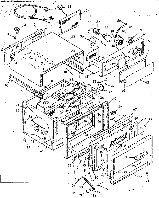 Oven section