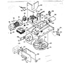 Kenmore 1039927210 magnetron section diagram