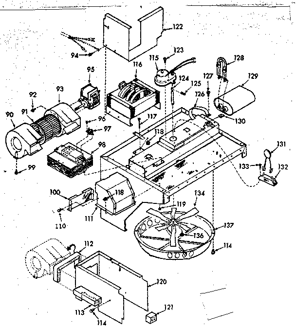 Magnetron section