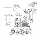 Kenmore 2582338180 cart section diagram
