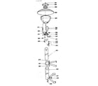 Kenmore 2582338180 gas light section diagram