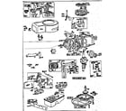 Briggs & Stratton 110908 (1229-01 - 1229-01) 4-cycle engine diagram