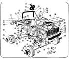 Sears 86514 replacement parts diagram