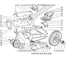 AMF D-437SR replacement parts diagram