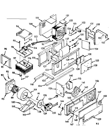 Magnetron section