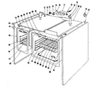 Kenmore 1019686640 body section diagram