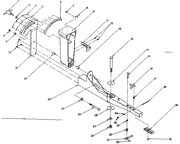 Miter arm assembly