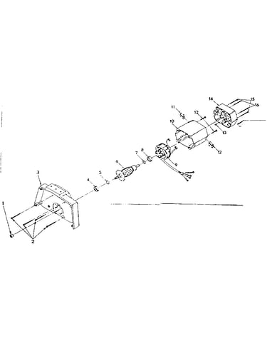 Field and armature assembly