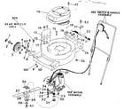 Craftsman 31591400 mower housing diagram