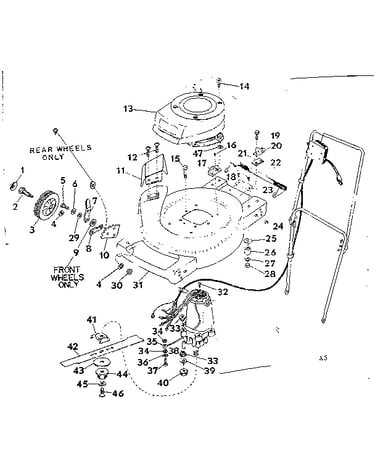 Mower housing