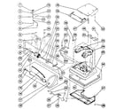 Kenmore 1753185182 nozzle and motor assembly diagram