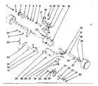 Kenmore 1753195081 wheel and axel assembly diagram